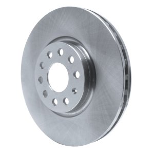 Volkswagen Tiguan Brake Rotor (1) - Front - R1 Concepts - Plain - `18-`24